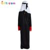Stilvolles Arabischer Prinz Cosplay Kostüm Für Jungen Rot Und Schwarz Themen Outfit Für Partys Und Bühnenauftritte