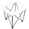 BRS94 1PCS Metal Portable Multi Functional Folding Emergency Mobile Seat Toilet for Outdoor
