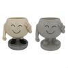 Y5JC Mini Resin Planter Pots Plant Pots Planter Flower Pots
