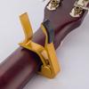 Gitarrkapo Högkvalitativ Aluminiumlegering Silver Snabbbytesklämma Nyckel Akustisk Klassisk Gitarrkapo för Tonjustering Gitarr