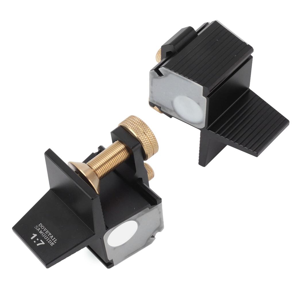 Woodworking Dovetail Magnetic Saw 1:7 Accuracy Cutting Aluminum Alloy Wood Joints Guide Gauge