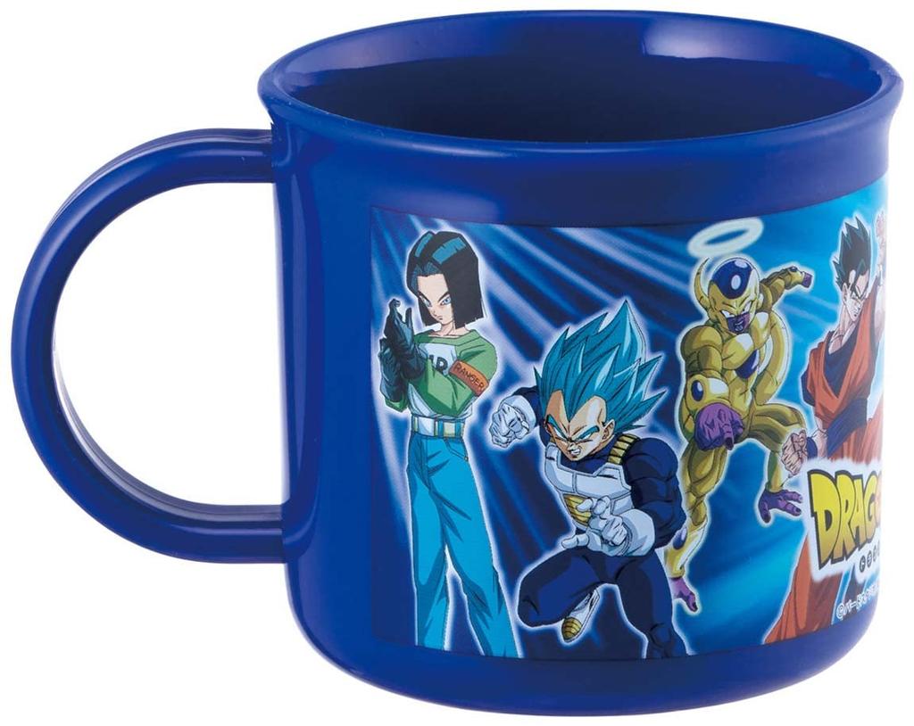 Skater Lunch Box Plastic for Dishwasher Made in Dragon Ball Super Cup, 200ml, Kids, Antibacterial, Safe, Japan, 23, KE4AAG-A