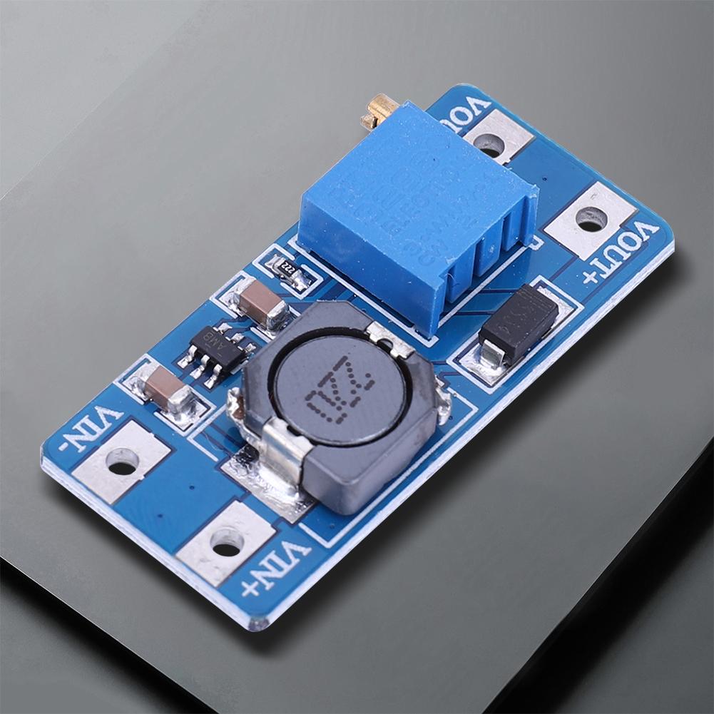 MT3608 Booster Power Supply Module DC-DC Step Up Power Apply Module Adjustable 2A Max 2V-24V To 5/9/12/28V