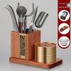 Jiakangming Solid Wood Tea Ceremony Six Gentlemen Set