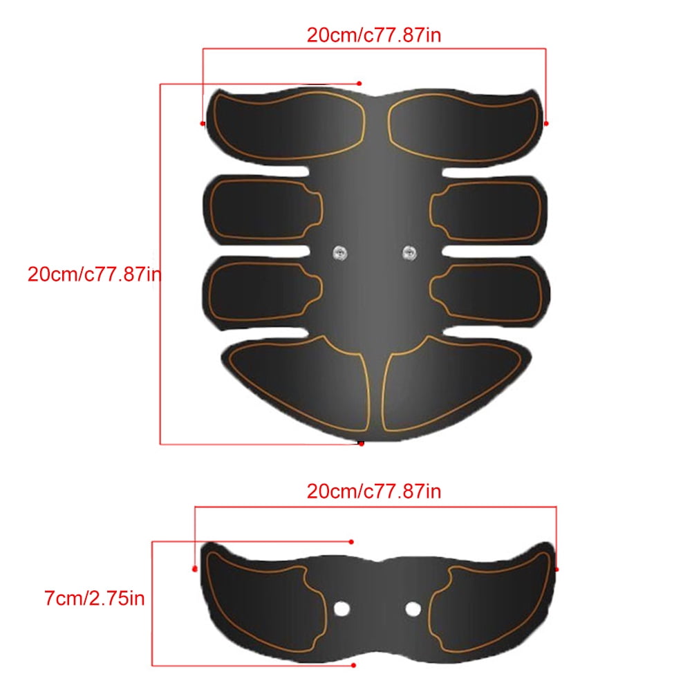 Stimolatore Muscolare Addominale EMS, Allenatore Core con 6 Modalità 10 Livelli, Tonificatore Addominale per Uomini Donne Palestra Domestica