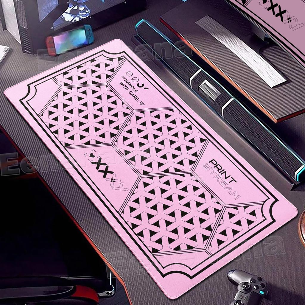 CS GO Hexagon Mouse Pad Large Gaming Fashion Black XXL Nonslip Desk Mat HD Big Laptop PC Gamer Keyboard Office Home Accessories