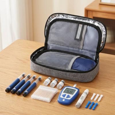 Waterproof Insulin Cooling Bag Thermal Insulated Liner Refrigerated Insulin Pens Storage Box Wear-resistant Shockproof