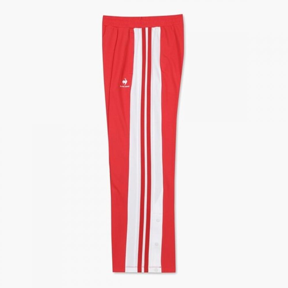 Le Coq Sportif [saLe][70  Off] Sunday Wide Track Pants Red   Qp123tfp32   Unisex