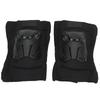 2pcs Knee Pads Guard Short Reflective Thickened PP Flexible Bendable Breathable Rubber Motorcycle Knee Guard for Outdoor