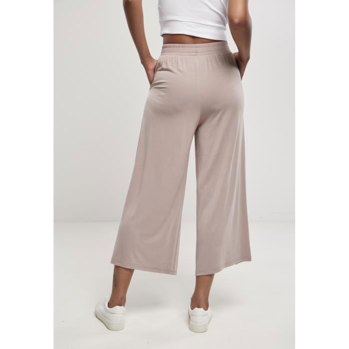 Pantalon Large Femme Urban Classics (Grandes Tailles) - Rose - 5XL