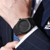 Matte Black Octagonal Men's Fashion Quartz Watch