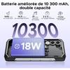 Smartphone Robuste DOOGEE Fire 5 Ultra 32Go+256Go 6.6" 13000mAh Telephone Portable Incassable Android 15 48MP Double SIM/NFC Orange