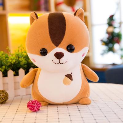 New Cute And Warm Squirrel  Sofa Backrest Plush Toys For Children