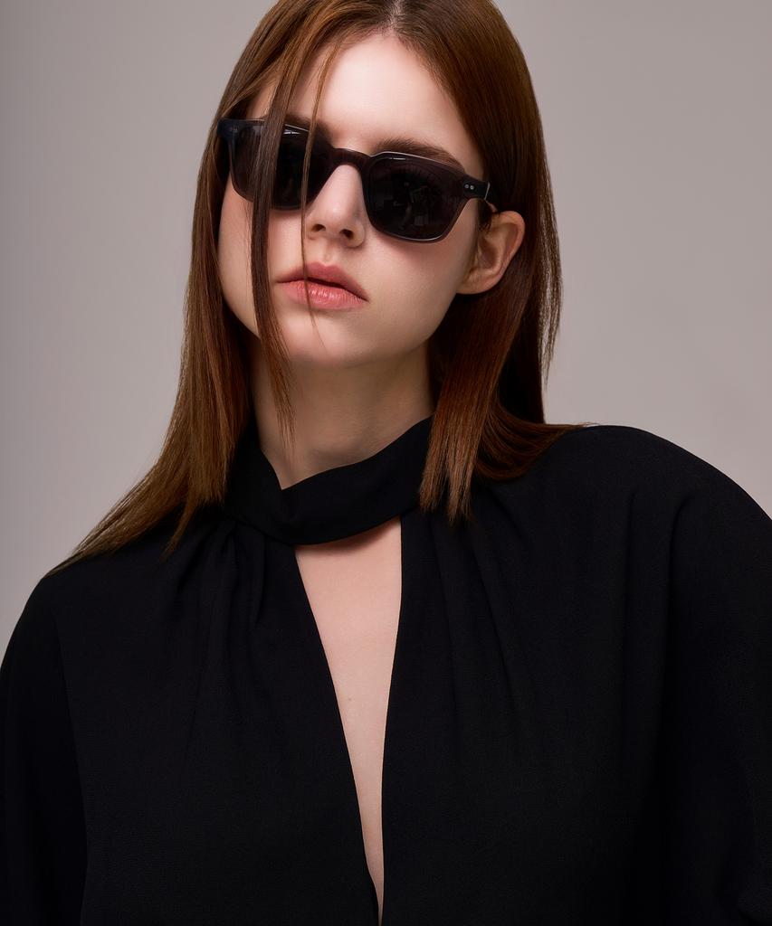 Keoseuteomdillaiteu Acetate Polarized Sunglasses Mero Gungray