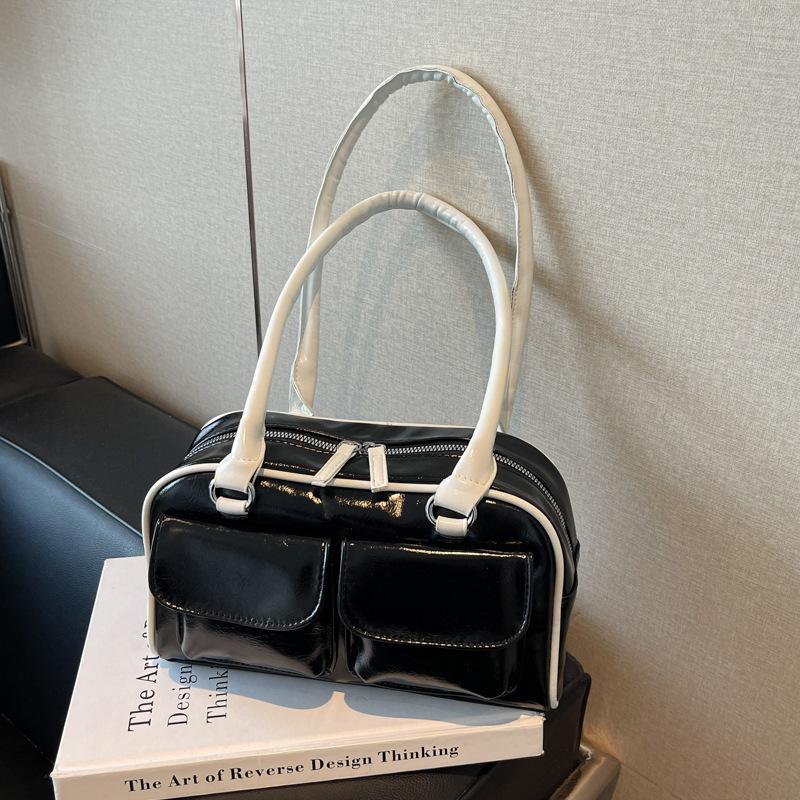 

Premium Versatile Pillow Bag Women s Autumn and Winter New Premium Versatile Shoulder Bag Niche Commuter Bag чёрный