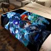 Genshin Heroes  Blanket Soft And Portable All Season Home Bed Sofa Blanket Office Travel Nap Break Warm Blanket