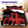 Set Copripiumino Trapuntato con Fantasia Bieber Federa Decorazione Casa Regalo (1 * copripiumino + 2 * federa, senza nucleo)