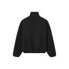 Fear of God Essentials Modern Track Jacket With Piping Jet Black/Cloud White Men Outerwear 202SP256890F