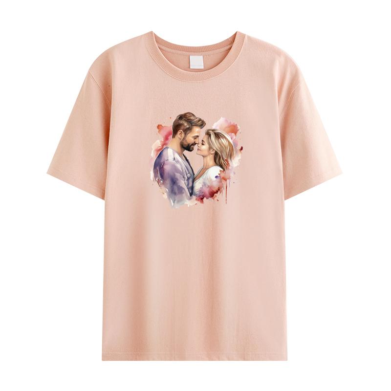 Autocolant termic cu transfer termic, iubitori romantici, hanorace, haine, autocolante pentru tricou, parchete, ropa, presă de căldură, aplicate, autocolante termice DIY