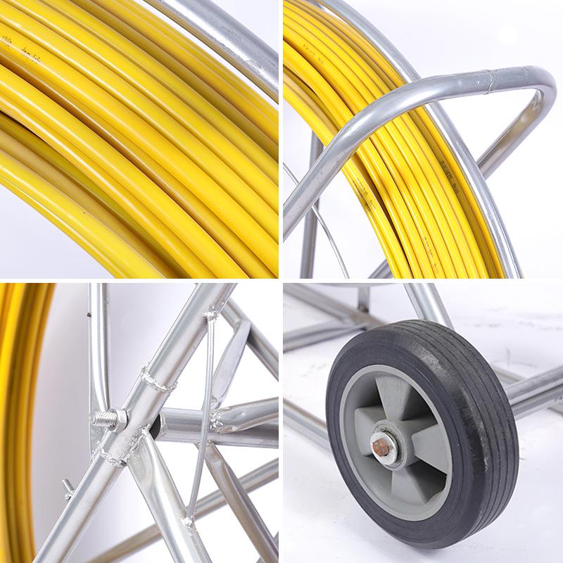 Fiberglass Optical Cable Guide and Wire Puller Tool