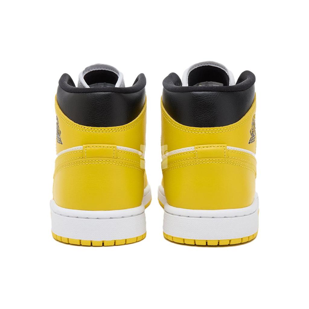 New Jordan 1 Mid Vivid Sulfur Women's BQ6472-170
