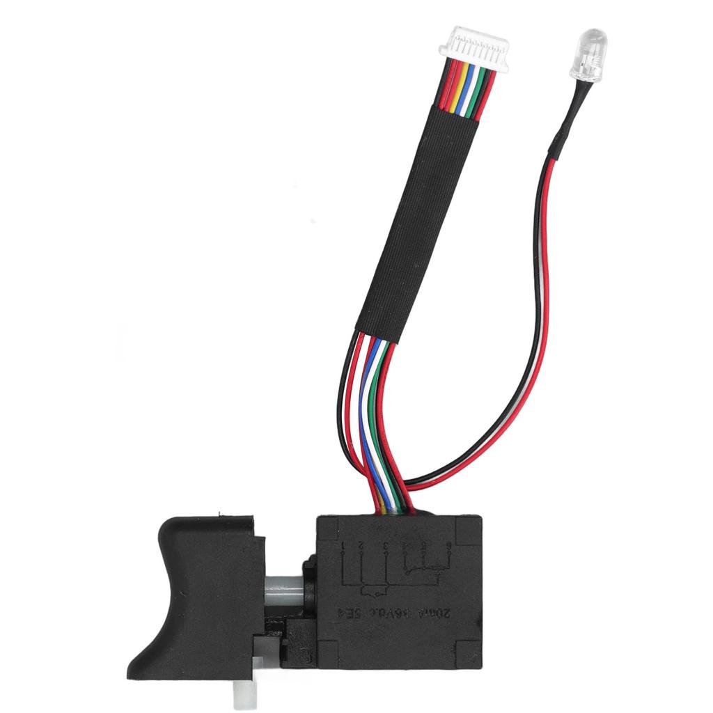DC36V Brushless Wrench Switch with Light Speed Control Trigger Switch Electric Drill Tool Accessory