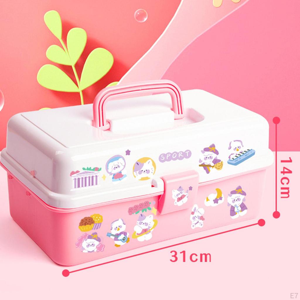 Card Sticker Collection for Creative Projects with Storage Box