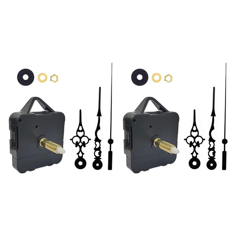 32mm Long Shaft  Clock Movement Replacement Set for Home Office and Workshop Clock Repairs
