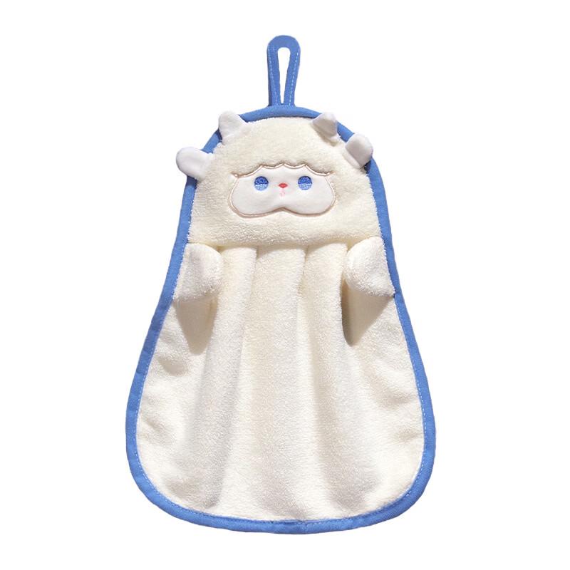 

Cartoon Absorbent Coral Fleece Hand Towel
