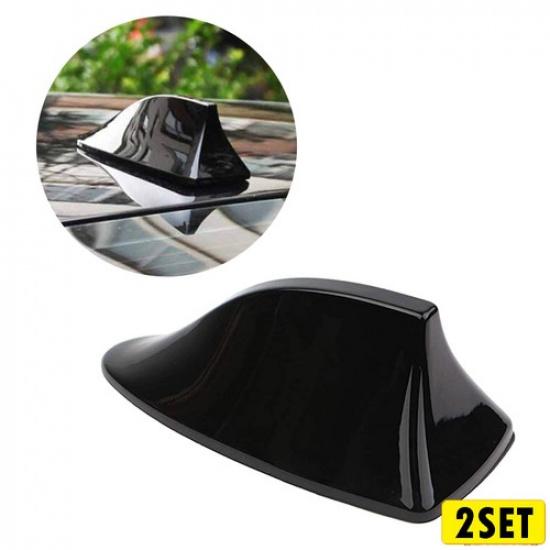 

2Set Universal Roof Car Radio Signal AM/FM Fin Shark Style Aerial Antenna Cover