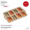 1Pcs Non-Stick 8-Mold Baking Tray Mini Loaf Pans Cupcake Muffin Oven Baking Mold Home Cooking Tool