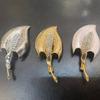 Zinc Zinc Alloy Metal Flower Brooches Jewelry Accessories Women Brooch Fashion Exaggerated Brooches  Daily