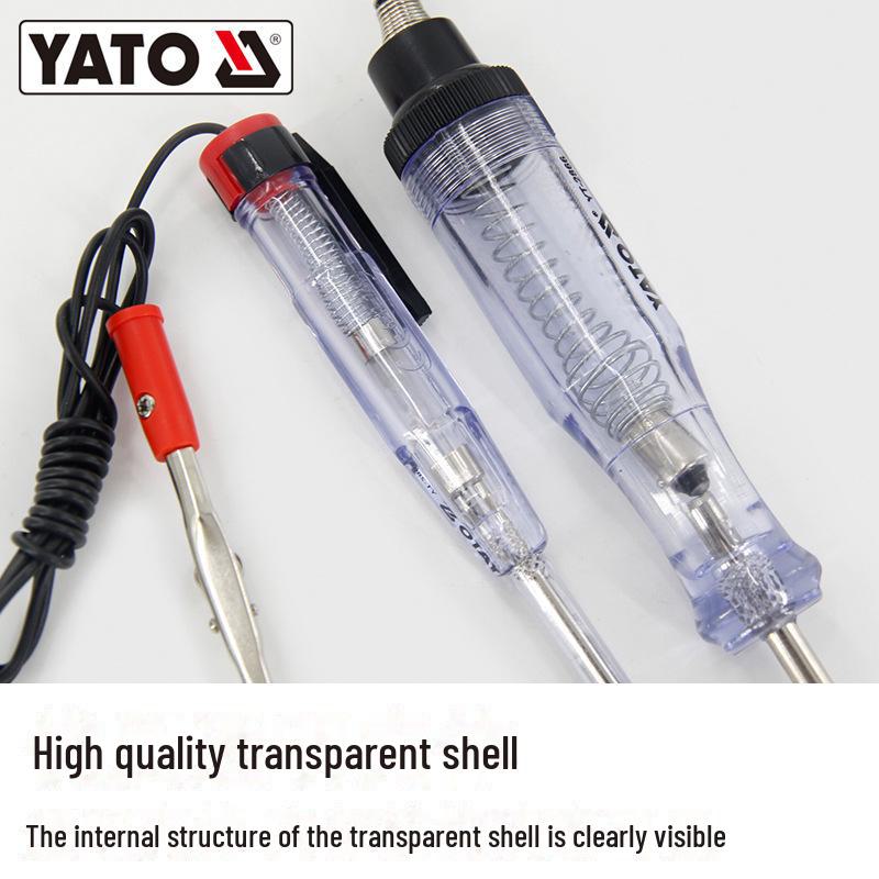 YATO Vehicle Test Pen: 6-12-24V Auto Circuit Checker for Electrician Maintenance