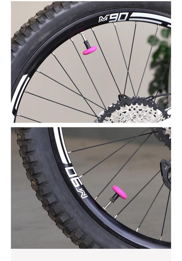 Verlustsichere Ventilkappe für AirTag: Passend für Fahrräder, Motorräder und Roller