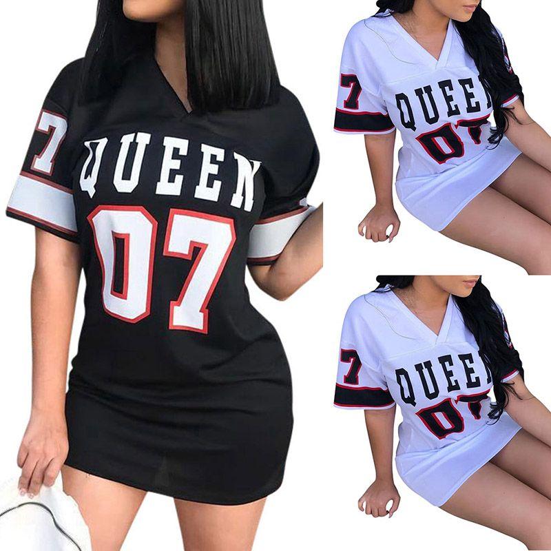 

Printed Sexy V Neck Casual Short Sleeve Slim Cloths Fashion Black M