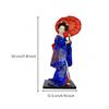 Japanese Geisha Decorative Doll Traditional for Living Room, Reading Nook