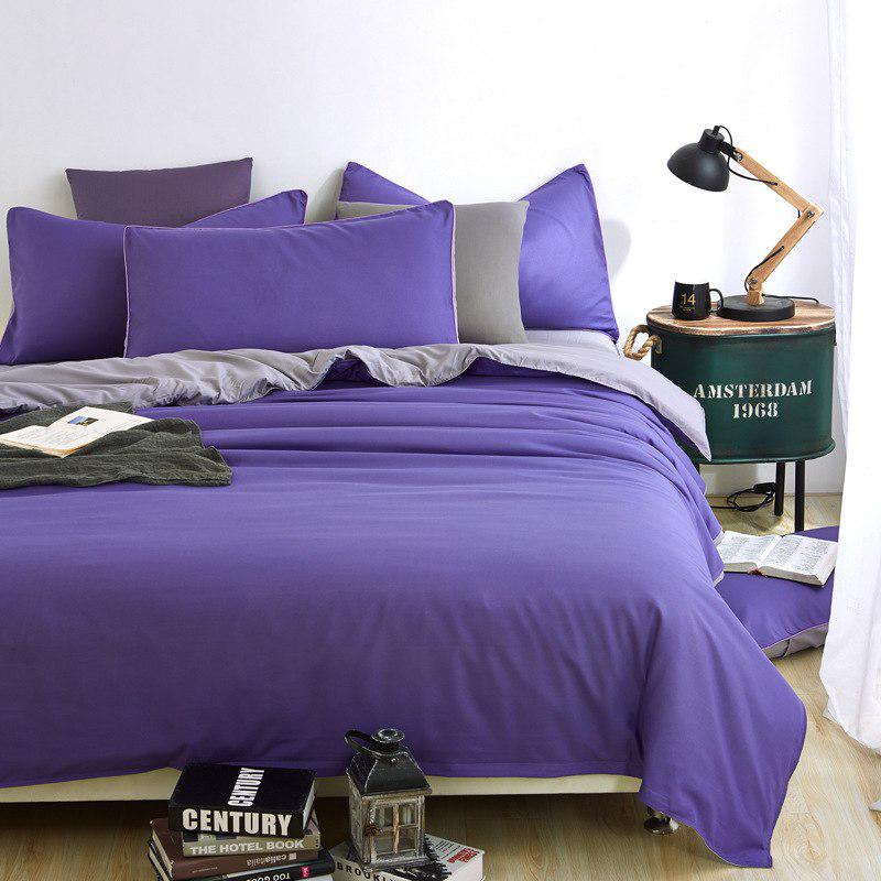  Home Textile Bedding Simple Fresh Air Cotton Set Of 3 /4pcs Bed Linings Duvet Cover Set