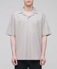 Open Collar Polo Shirt [Mushroom]