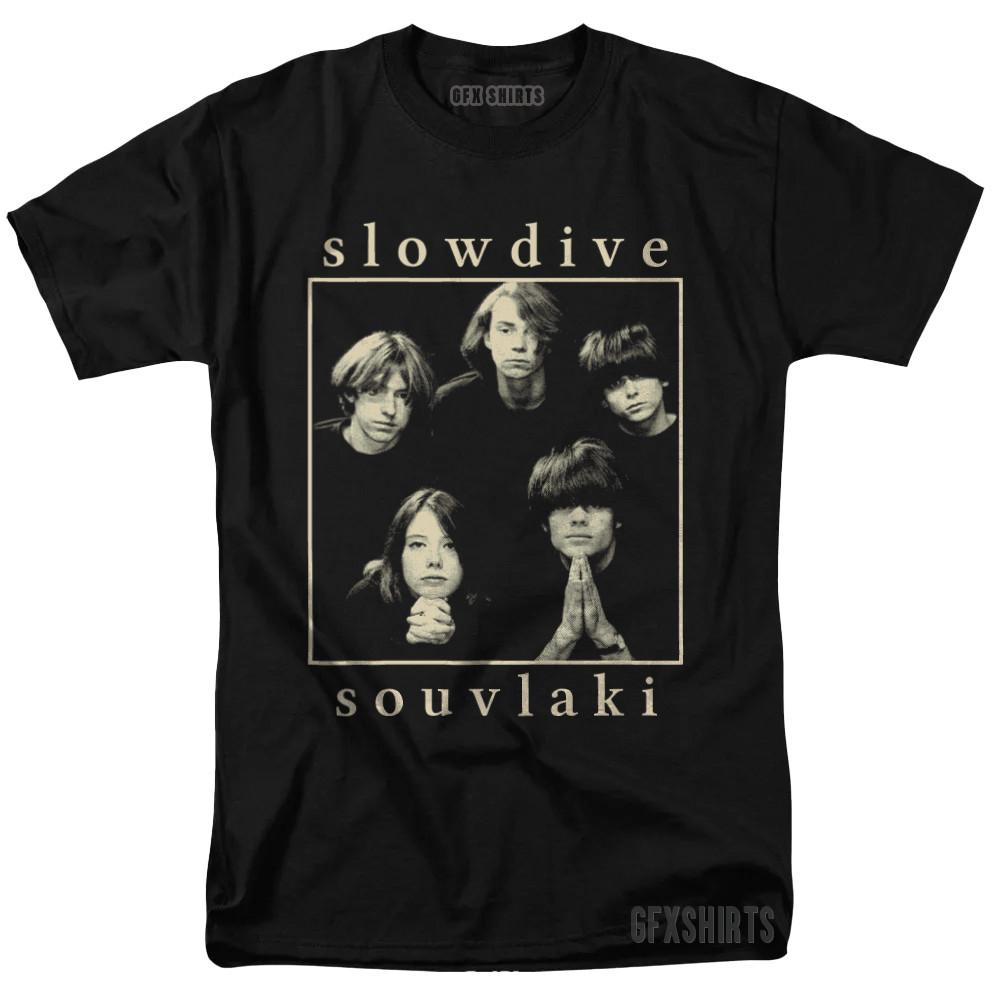 Slowdive Shirt Tour Concert Merch Poster Vntg Graphic Design T-Shirt Unisex T-Shirt XXXL