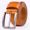 Zinc Zinc Alloy Pin Buckle Men Belt Genuine Leather Male Strap Fashion Waistband  Jeans