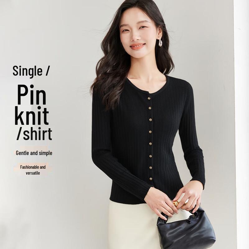 

Hstyle Gentle Simple Knit Sweater One Size