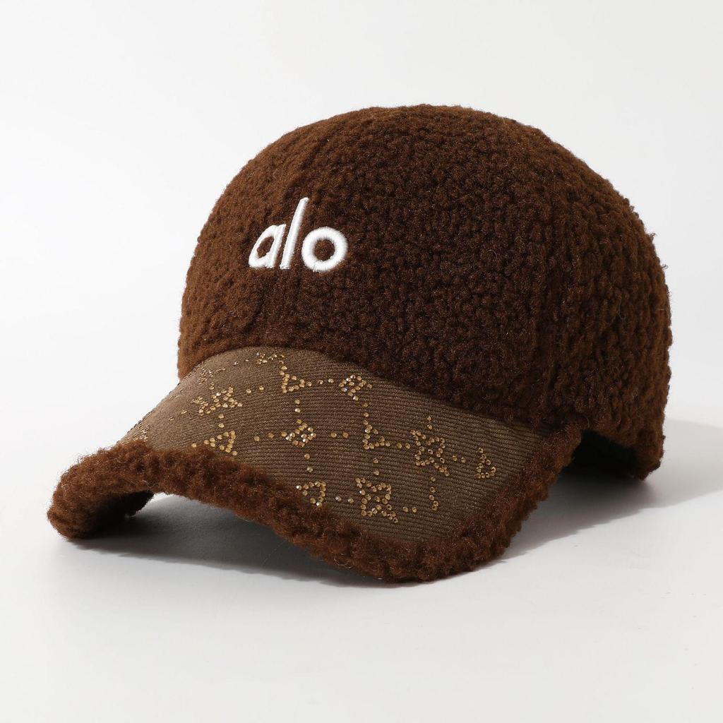 Autumn and Winter Plush Cap Women's Fashion Women's Thermal Baseball Cap Cap Cap