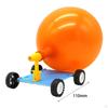 DIY Balloon Car Toy Powered Science Project Model Kits Handicrafts Early Educational