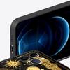 Moon Sun Phone Case For iPhone 17 16 15 Pro Max 11 12 13 14 7 8 Plus SE 2020 X XR XS Cover Soft Black