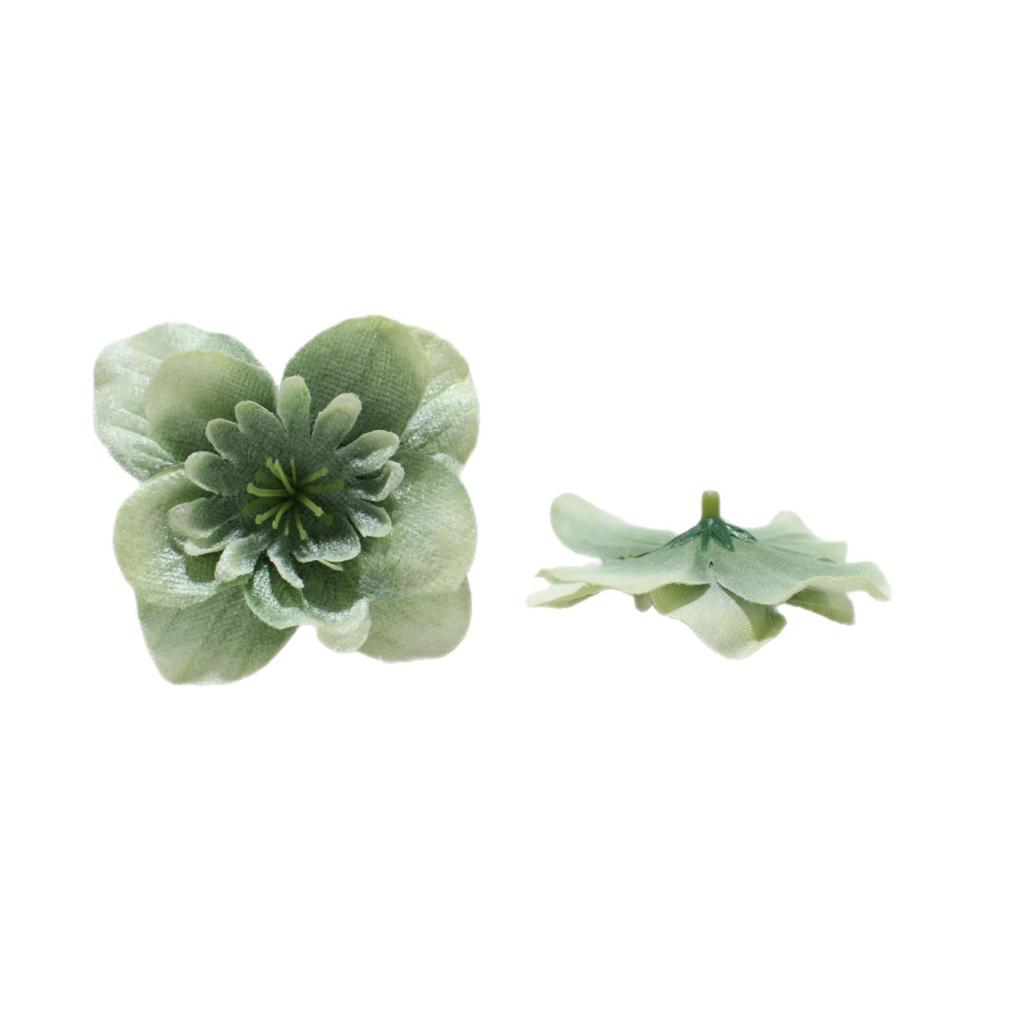 Golden Thread Flying Swallow Fabric Flowers for DIY Home, Cake Décor & Hair Accessories