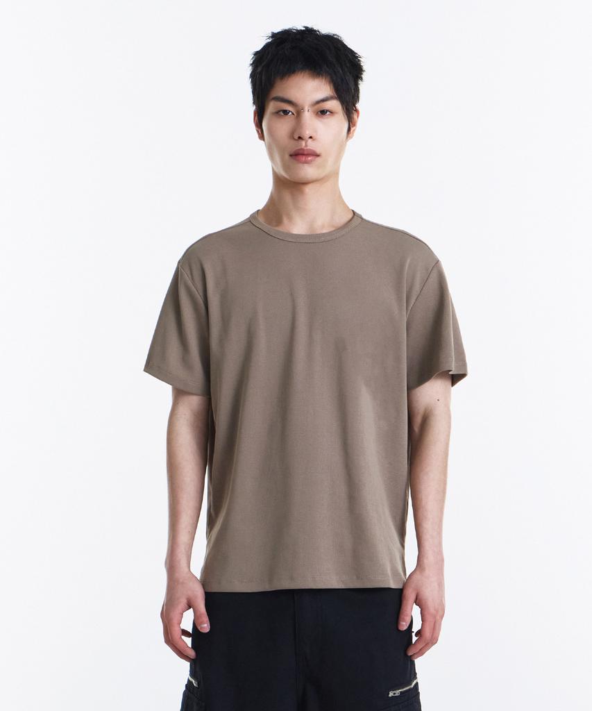 Gicheol All Day Soft T-Shirt (Beige)