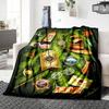 Custom Name "Harry's Magical Adventure" blanket for Couch & Bed, Plush Cozy Fuzzy Blanket Super Soft & Warm Blankets for Fall and Winter. 090864