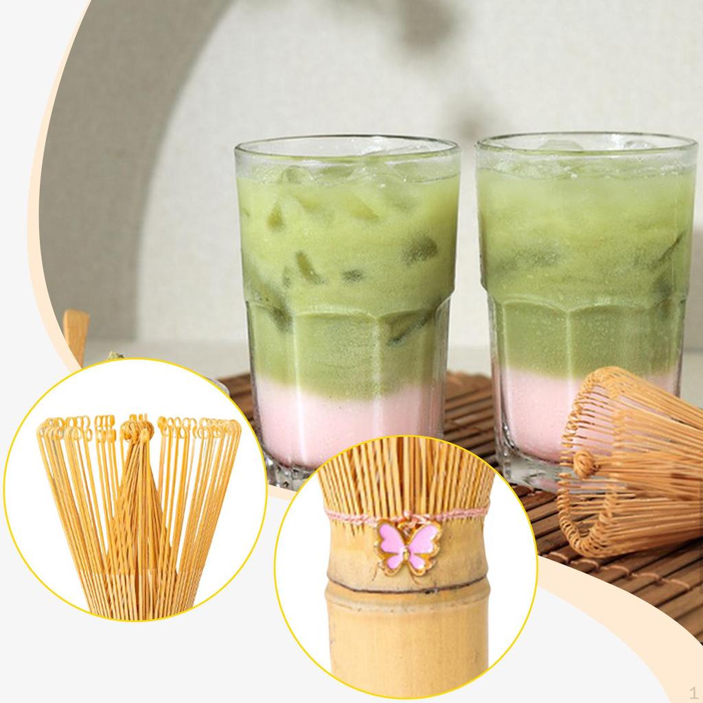 Bamboo Japanese Matcha Stirrer Chasen 2.3x4.2inch Mixing Tool