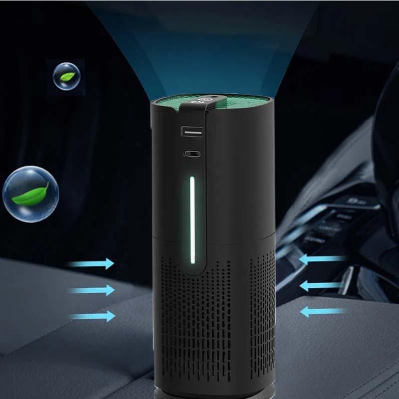 Household car bladeless ionizer hit selling plug in air purifier price nature fresh hepa filter fan car air purifier