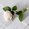 Single Velvet Strand Rose Simulation Flower Table Decor And Special Occasions